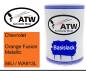 Preview: Chevrolet, Orange Fusion Metallic, 56U / WA913L: 500ml Lackdose, von ATW Autoteile West.